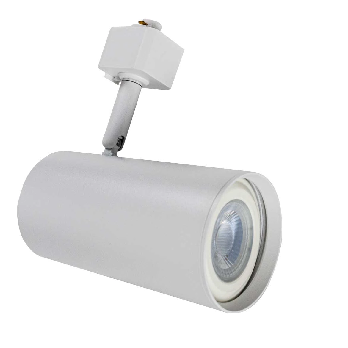 Spot Alumínio P/ Trilho Eletrificado Branco + Led Par20 Branco Frio Starlux St2298
