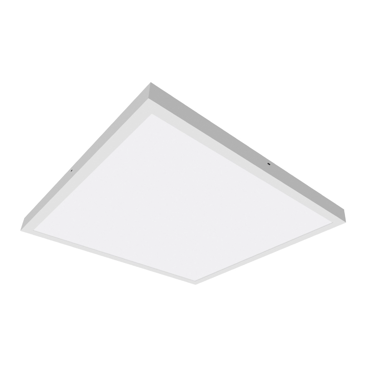 Plafon Led Sobrepor Quadrado 48w 60cm Branco Quente Sqm6048 St2682
