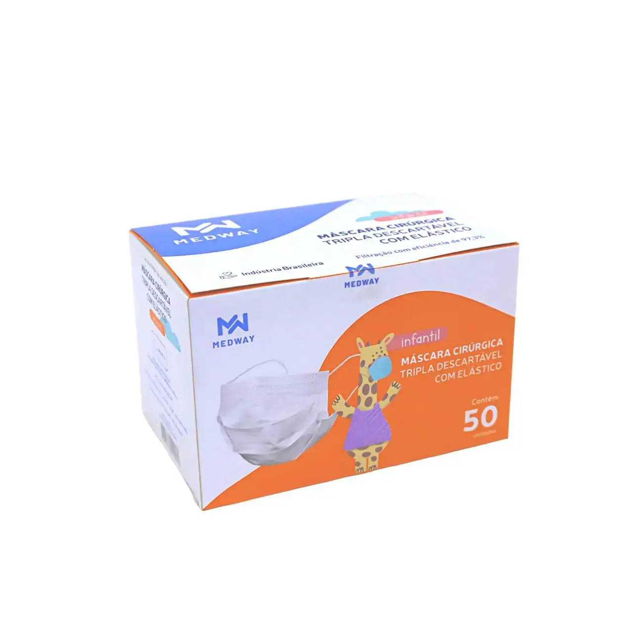 Mascara Tripla Desc C/ Elast Inf C/50 Branca