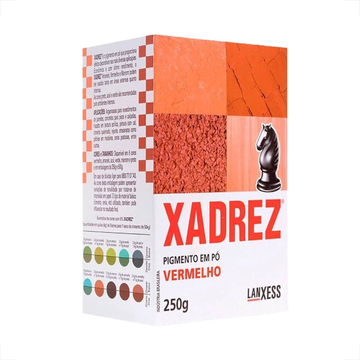Xadrez 250gr Vermelho