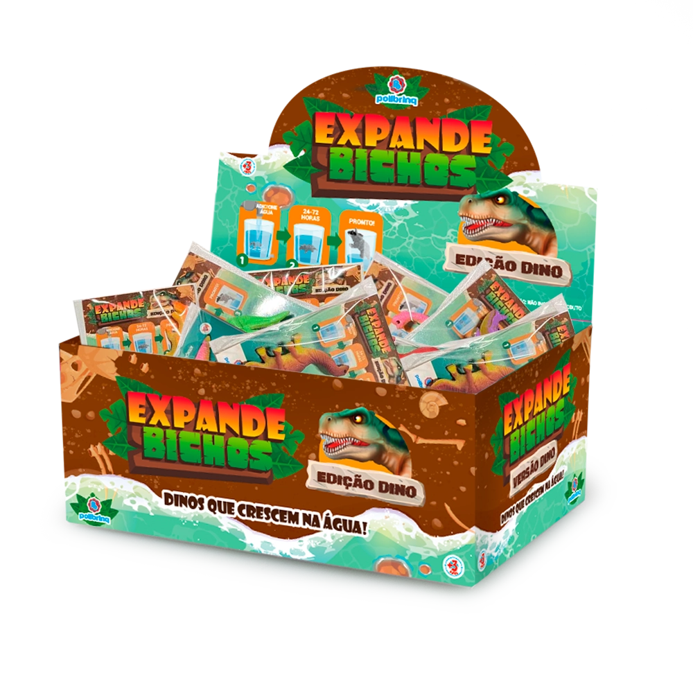 Expande Bichos Dino Polibrinq