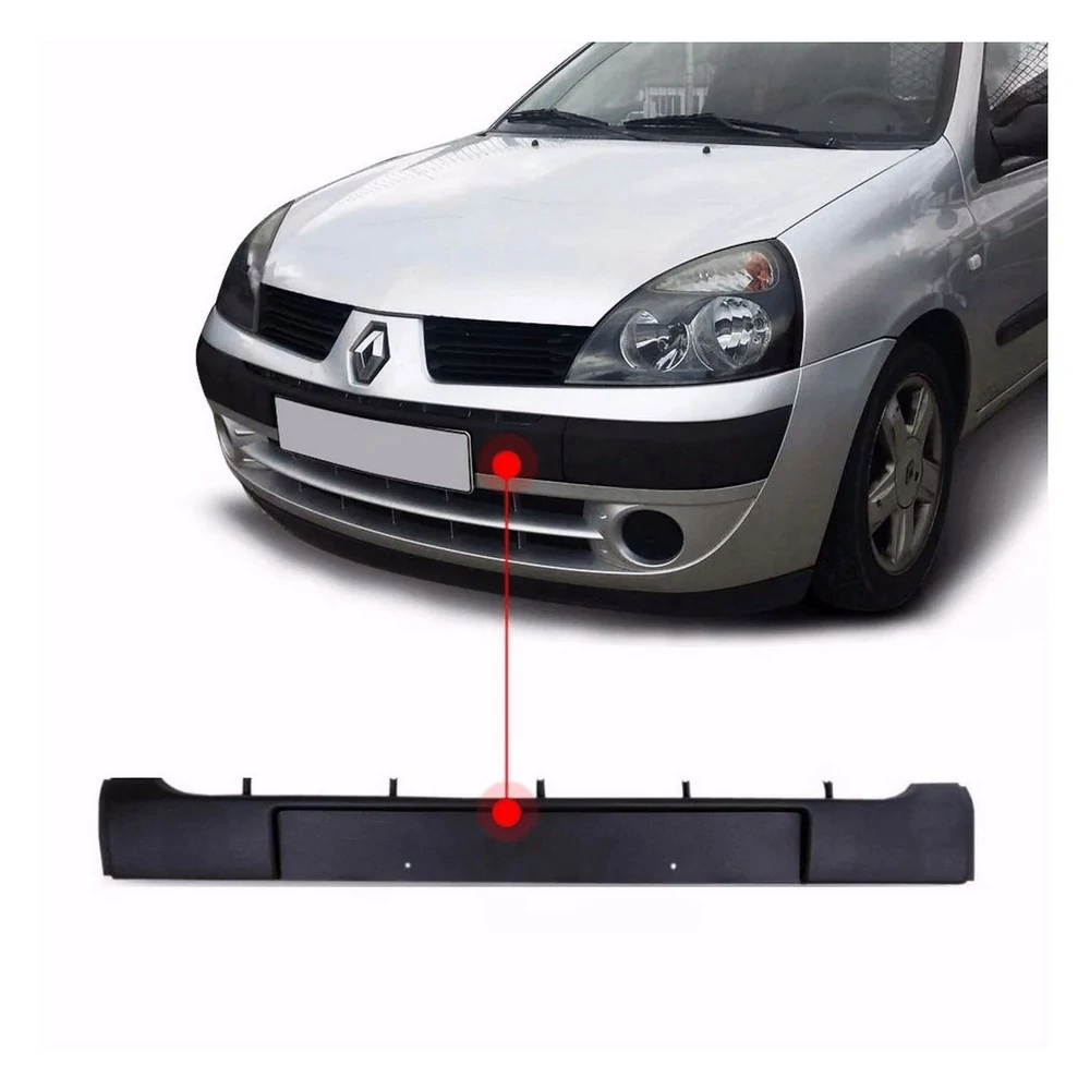 Friso Central do Para-choque Dianteiro RENAULT CLIO - RETOV RMR4209