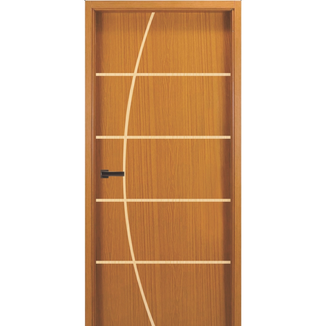 Porta Interna Frisada Cerejeira 2,10 X 0,80 Mod 01