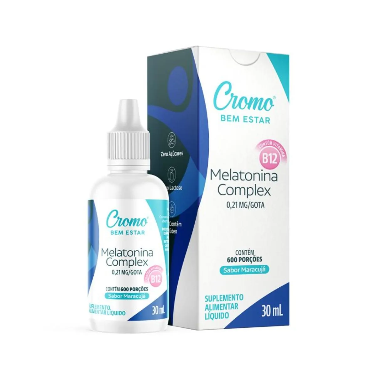 Melatonina Complex Cromo Bem Estar 30ml