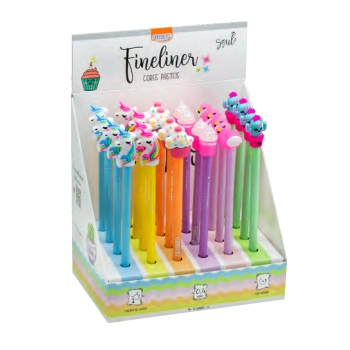 Canetinha Hidrografica Fine Liner 0.4mm Funny Cores Pasteis
