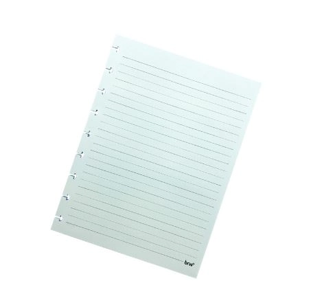 Refil Miolo Branco Caderno Disco Paut 80fls 17,5x23cm 90g