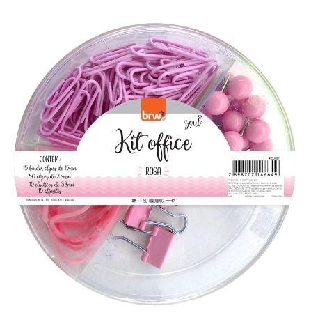 Kit Office Prend Donuts Rosa Cl0001
