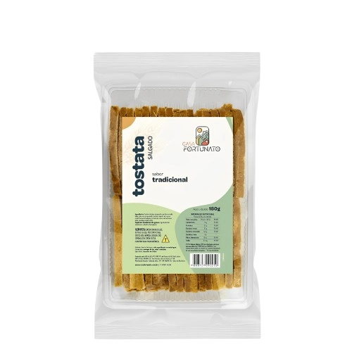Tostata Sb Tradicional 180g Casa Fort. Cx C/10