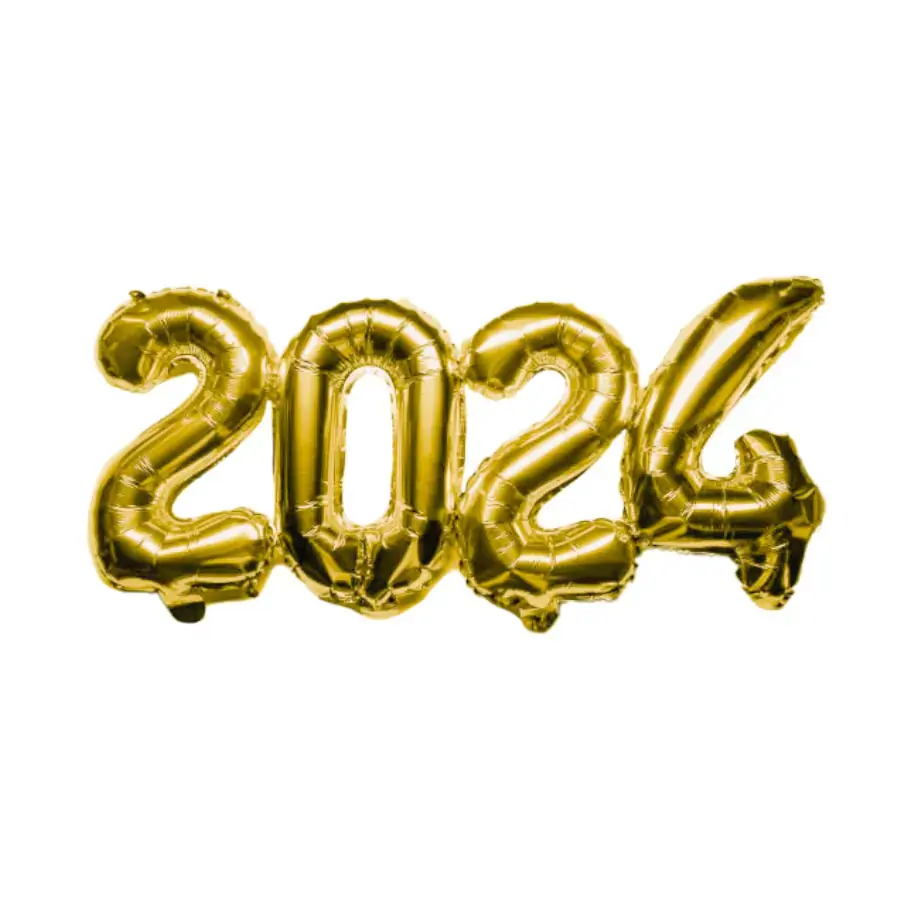 Balao Kit 2022 32 75cm Dourado Unidade