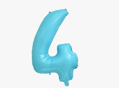 Balao Azul Fosco 32 Un Partiu N4
