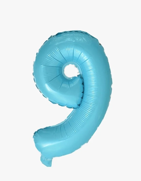 Balao Azul Fosco 32 Un Partiu N9