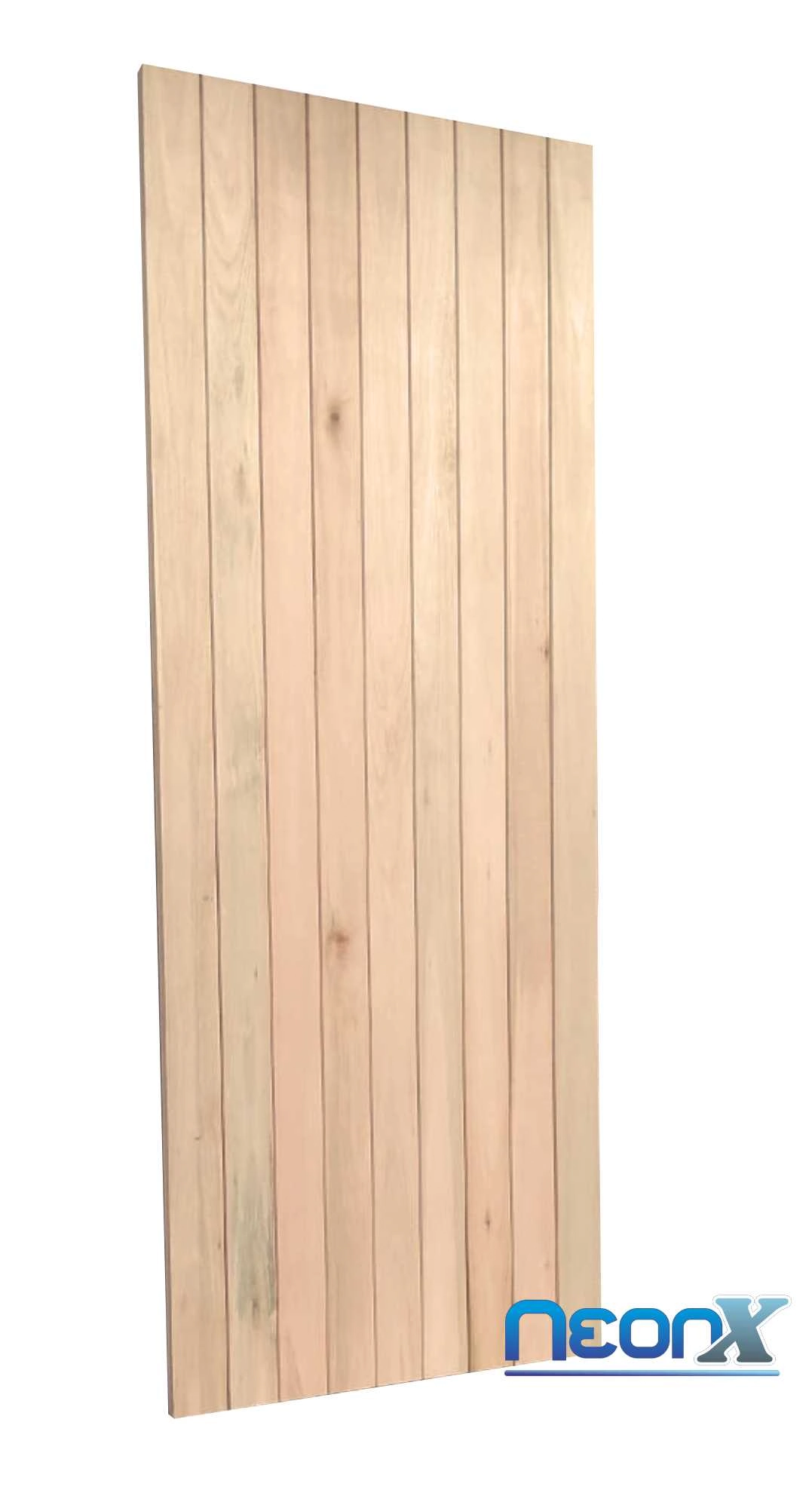 Porta Externa 210x92 Cm Maciça Mexicana / Lambri Eucalipto Neonx