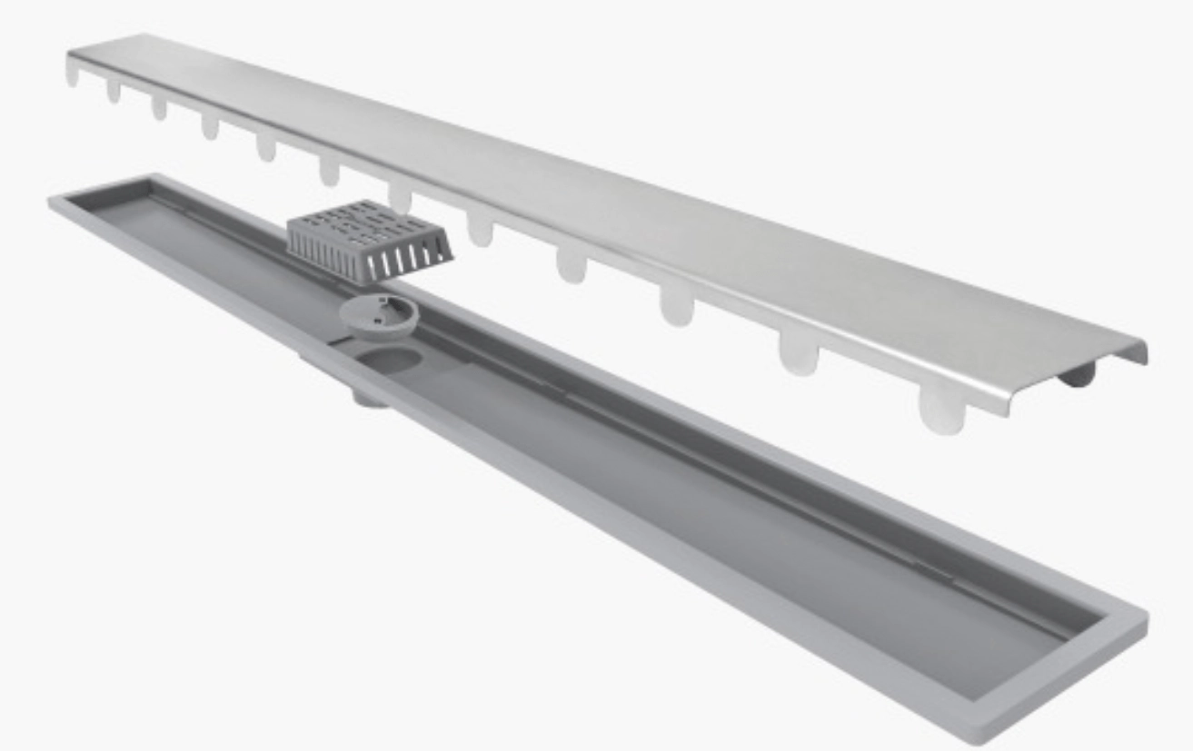 Ralo Linear Elleve Vertex Tampa Oculta 16 X 16 X 22 Cm - Ralo Linear