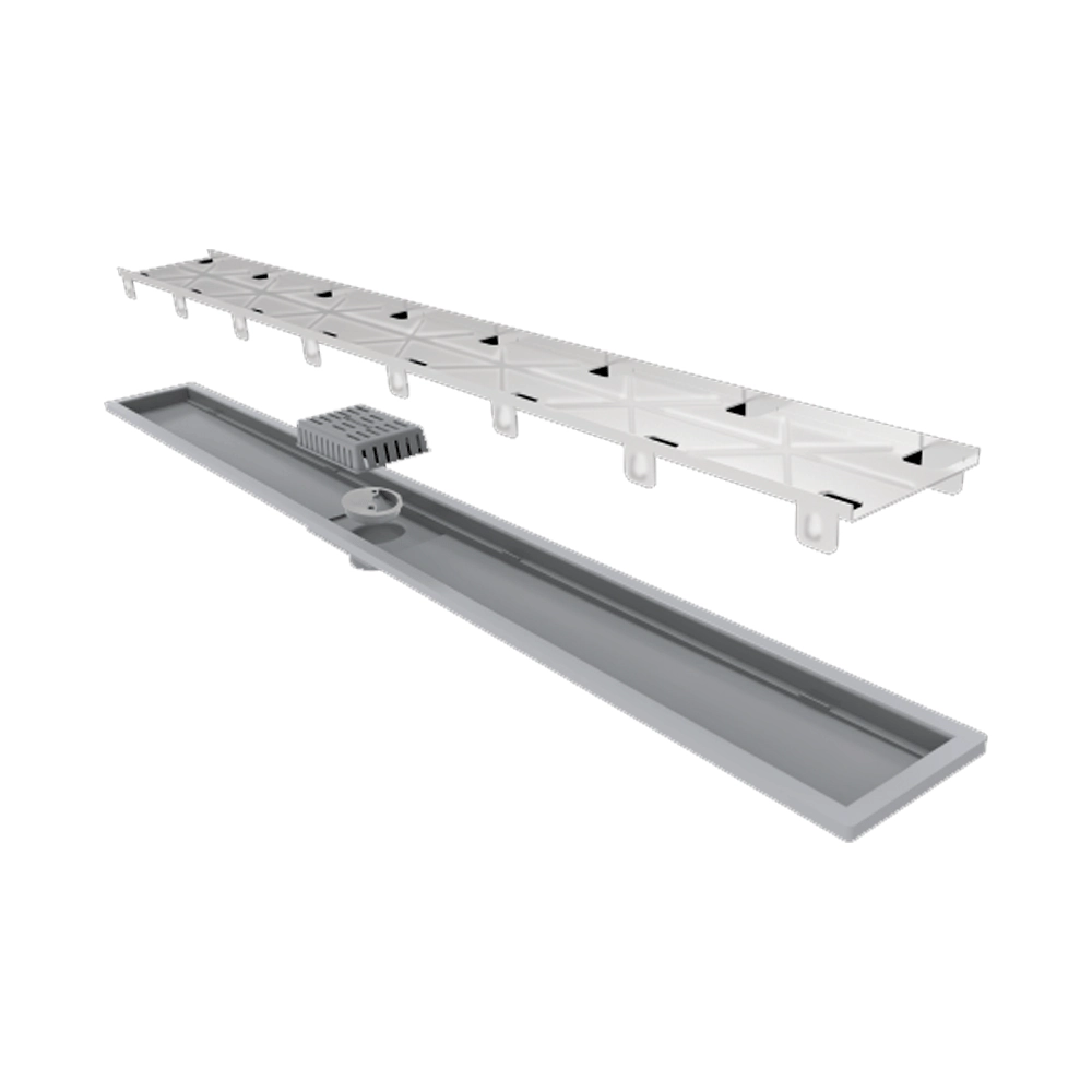 Ralo Linear Elleve Royal Tampa Oculta 70 Cm - Ralo Linear