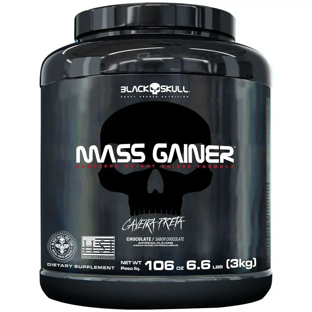 Hipercalórico Mass Gainer - 3kg - Mass Gainer Baunilha 3kg