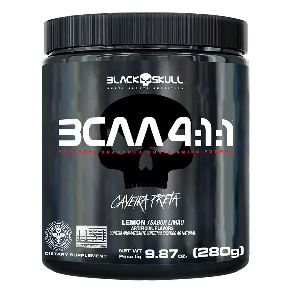 Bcaa 4:1:1 - Aminoácidos - 280g - Bcaa 4:1:1 Limão 280g