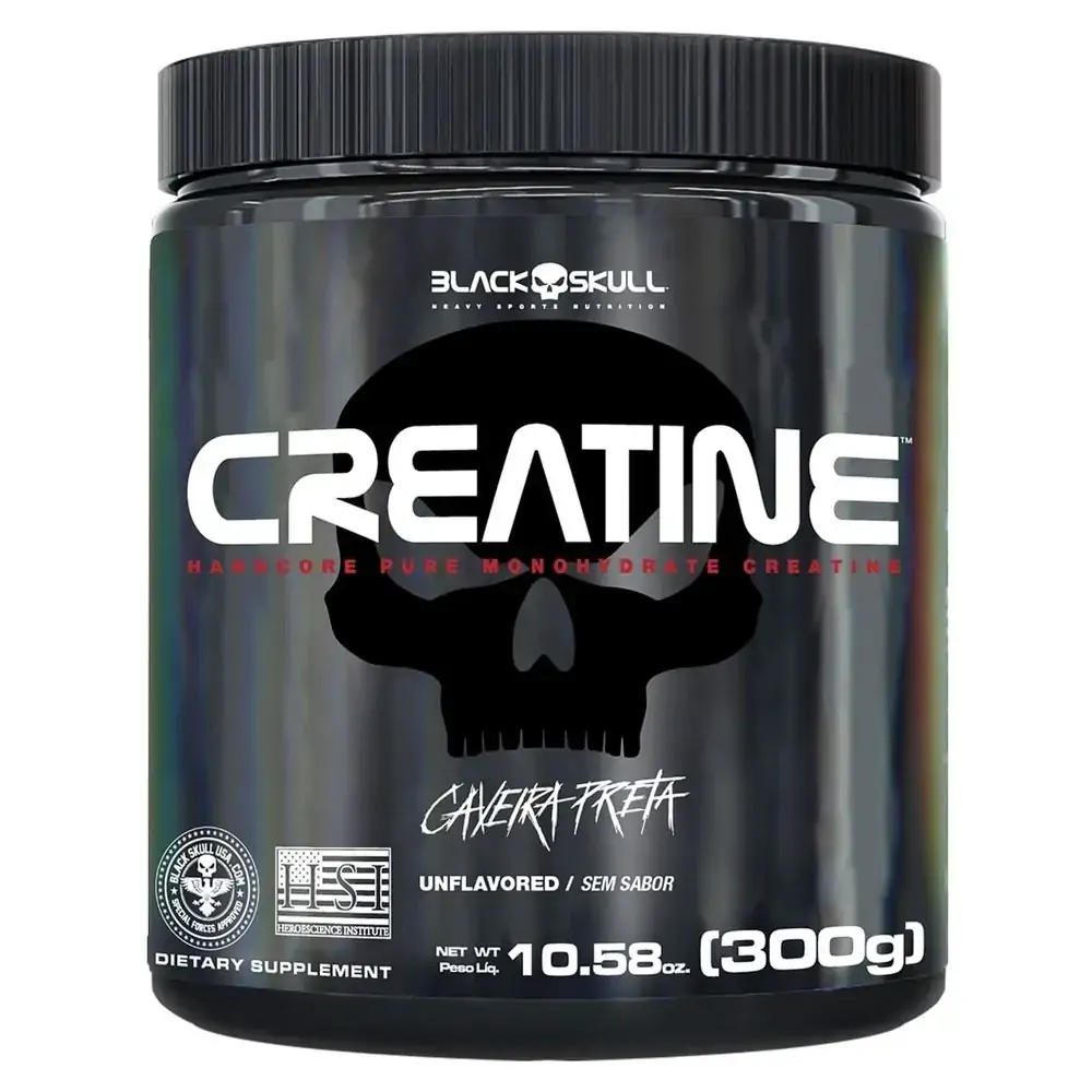 CREATINE - CREATINA MONOHIDRATADA - 300G - CREATINE 300G