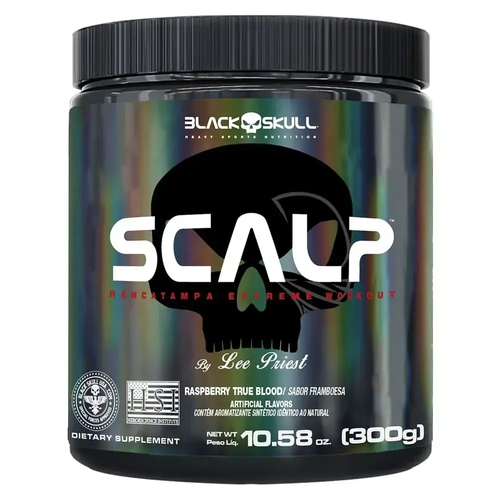 Pré Treino Scalp - 300g - Scalp Abacaxi Com Hortela 300g