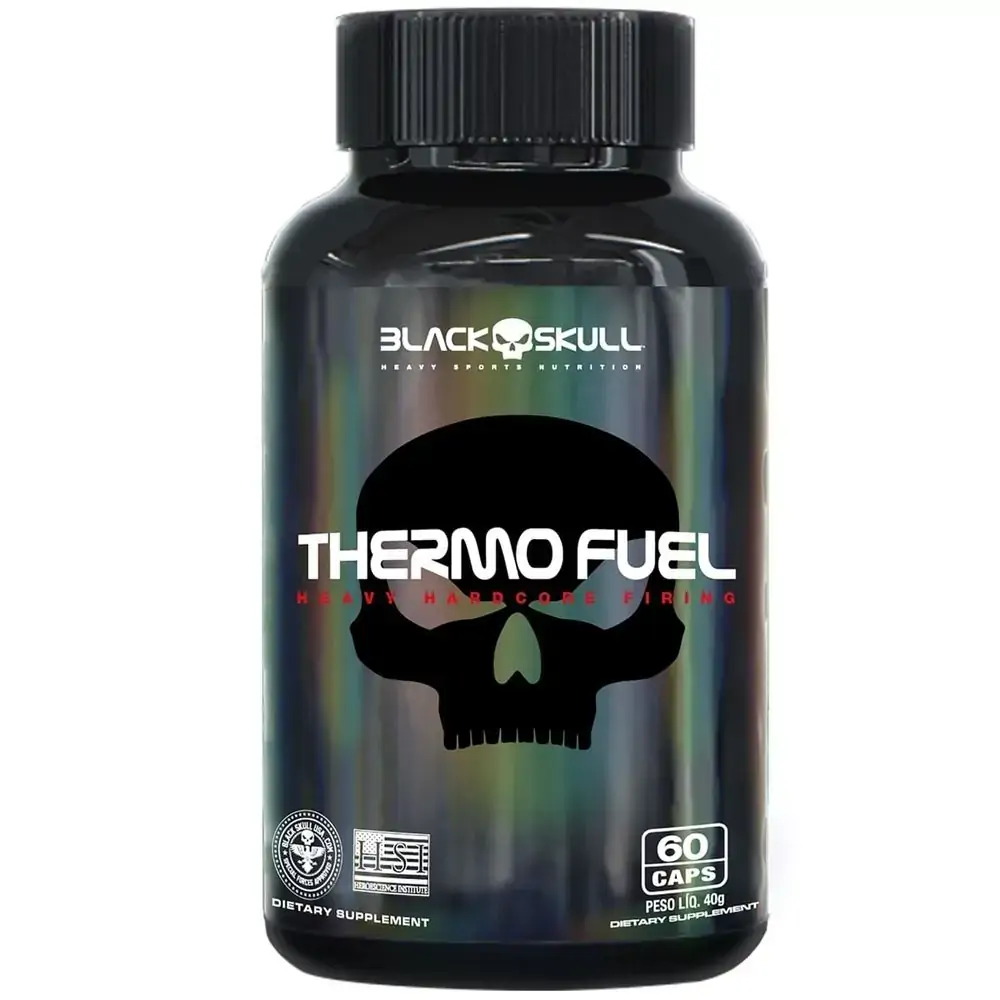Termogênico Thermo Fuel 60 Capsulas Black Skull