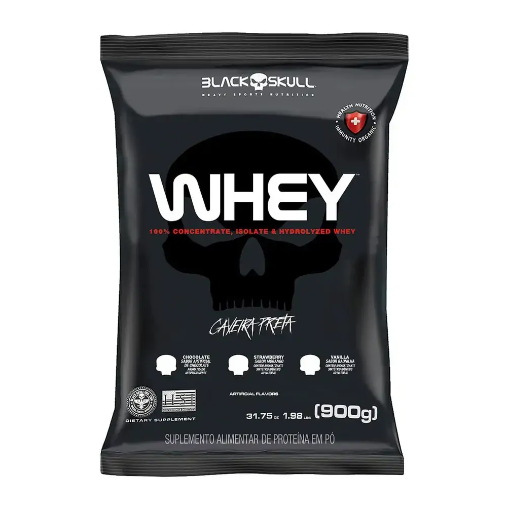 Bcaa Caveira Preta Black Skull Bcaa 2400 Frasco 100 Tabletes