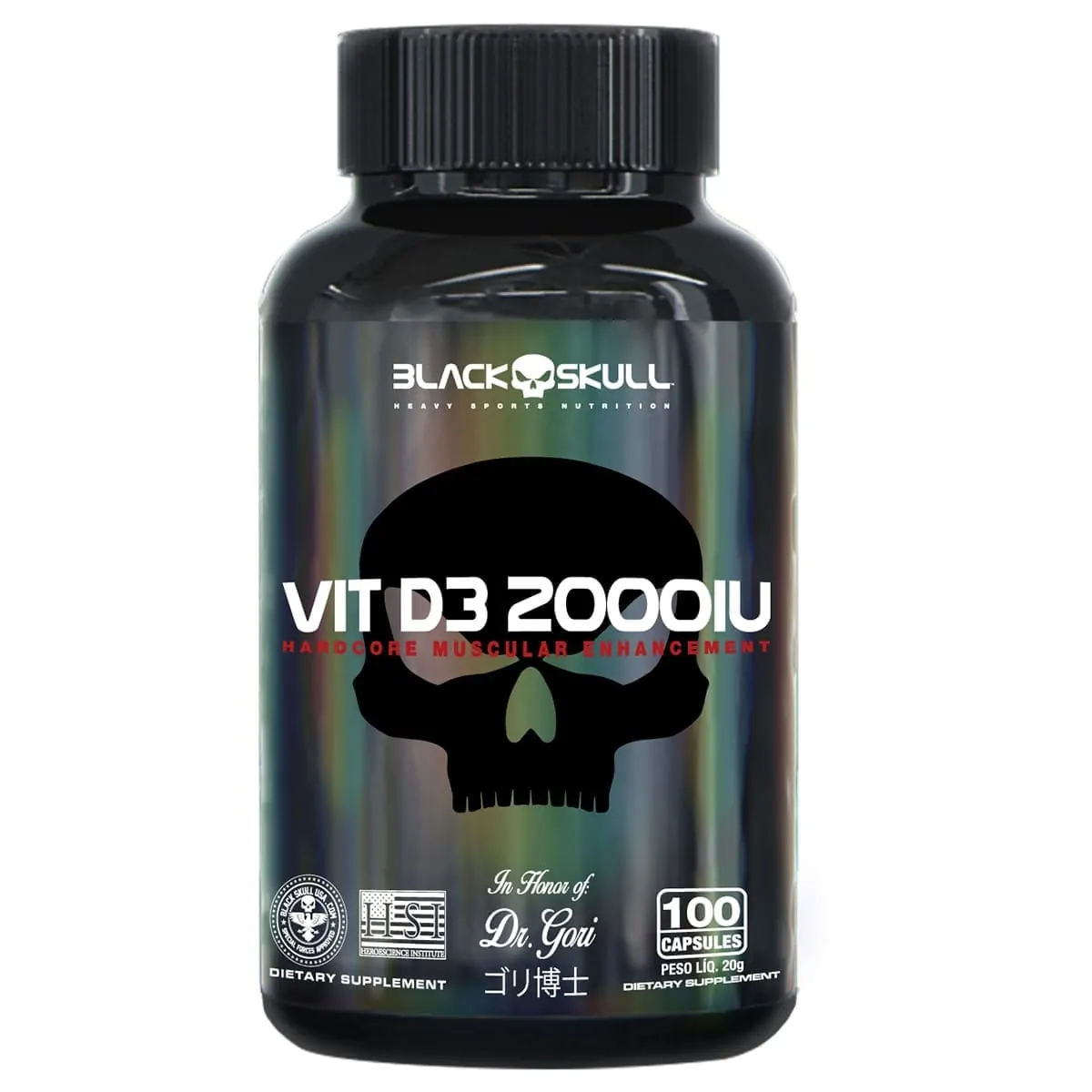 VITAMINA D3 - 100 CAPS - D3-VITAMIN - 100 CAPSULAS