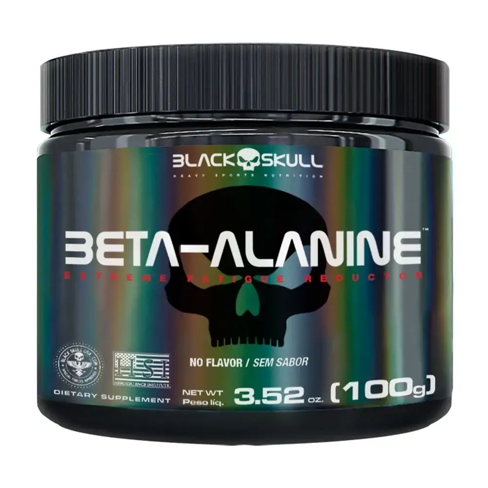 BETA-ALANINE BLACK SKULL - 100G - BETAALANINA 100 G POTE