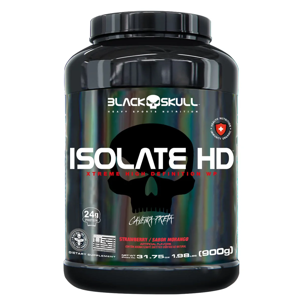 ISOLATE HD 900G MORANGO