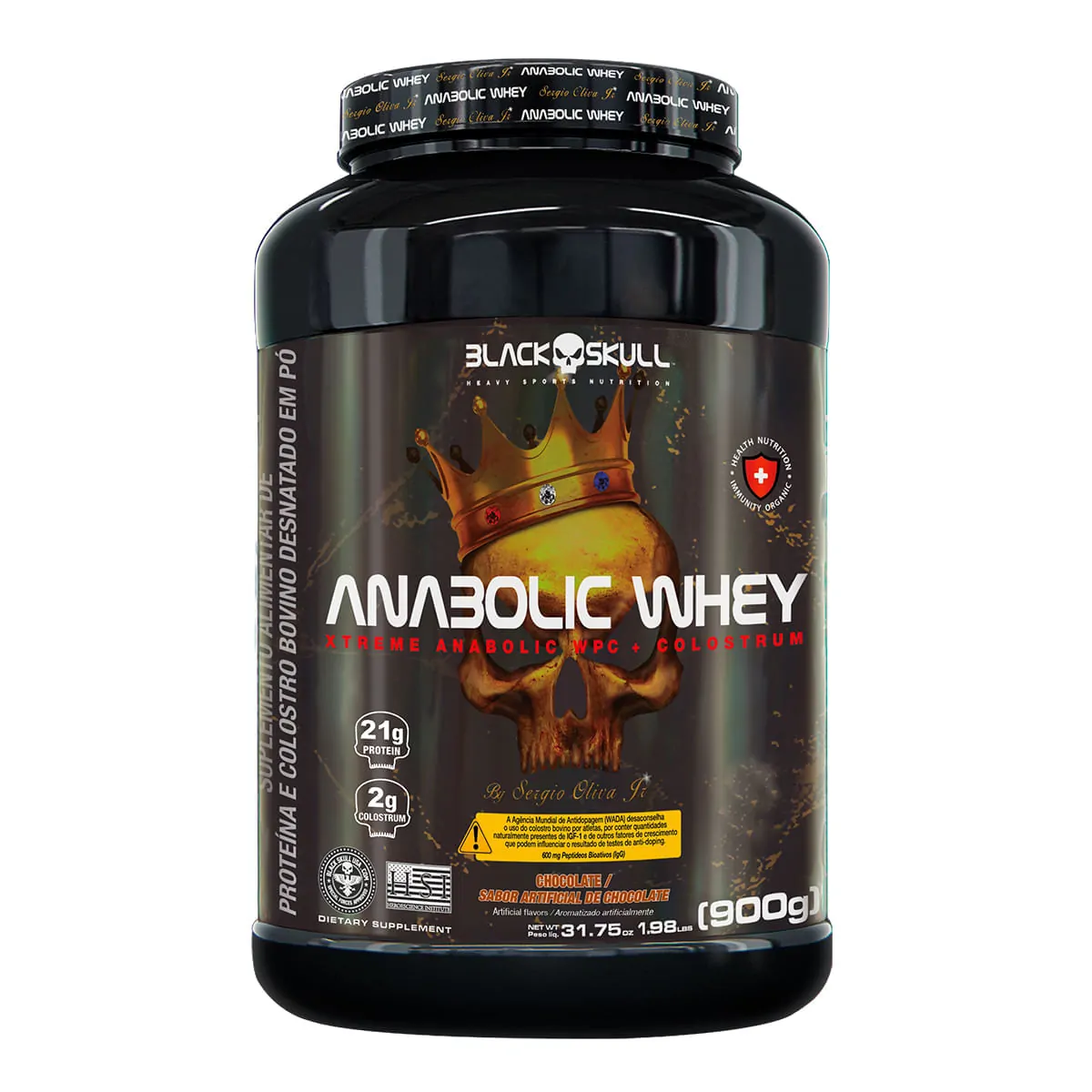 ANABOLIC WHEY 900G CHOCOLATE