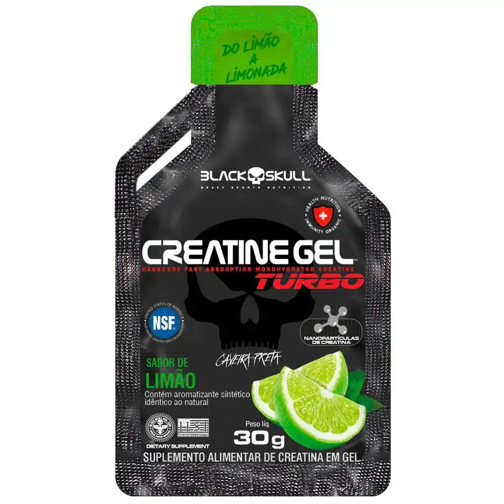 XTREME ENERGY GEL DISPLAY C/ 10 - LIMÃO