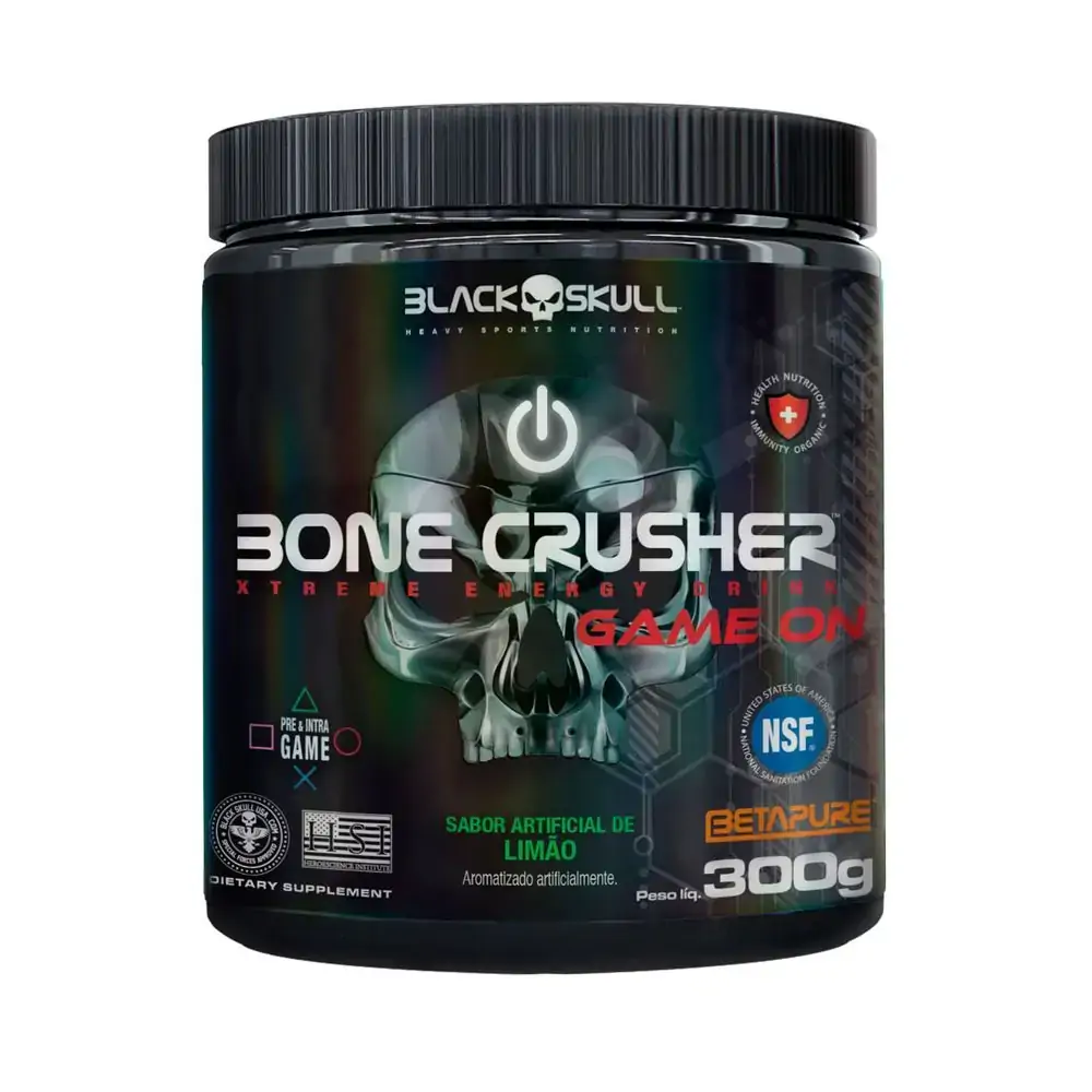BONE CRUSHER GAME ON 300G - BONE CRUSHER GAME ON LIMÃO 300G
