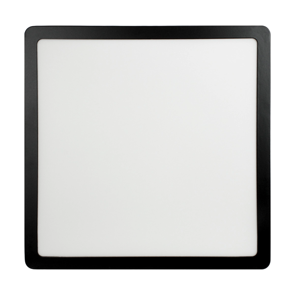 Painel Led Foxlux Quadrado Sobrepor 24w 4000k Preto