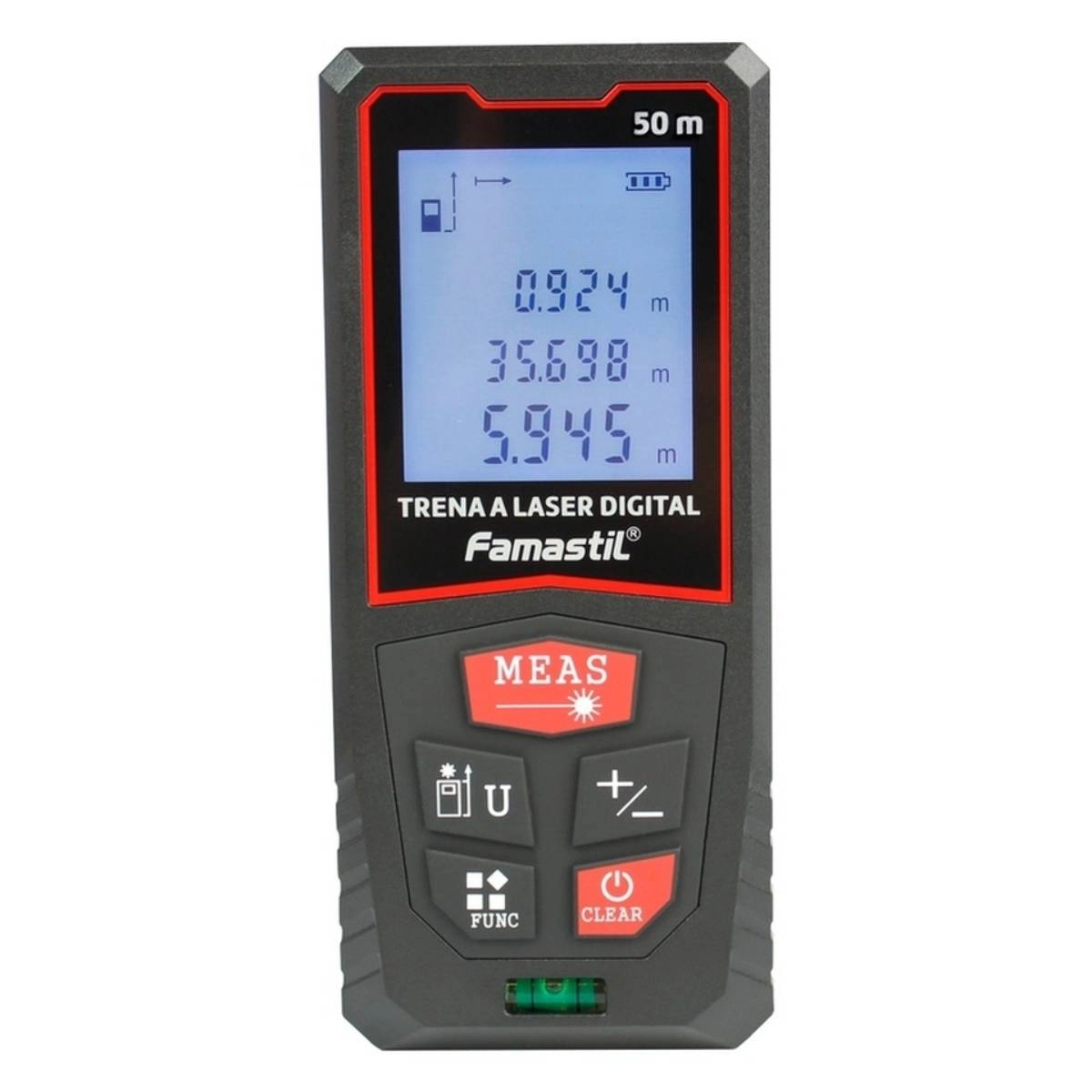 Trena Laser Digital Famastil Profissional Com Cordão 50m