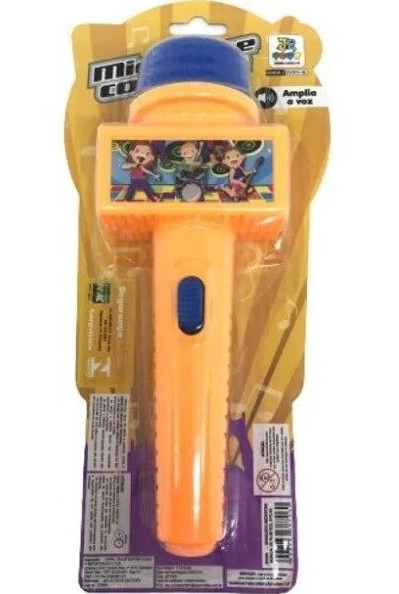 Microfone Musical De Plastico Refjr0389 Capital S