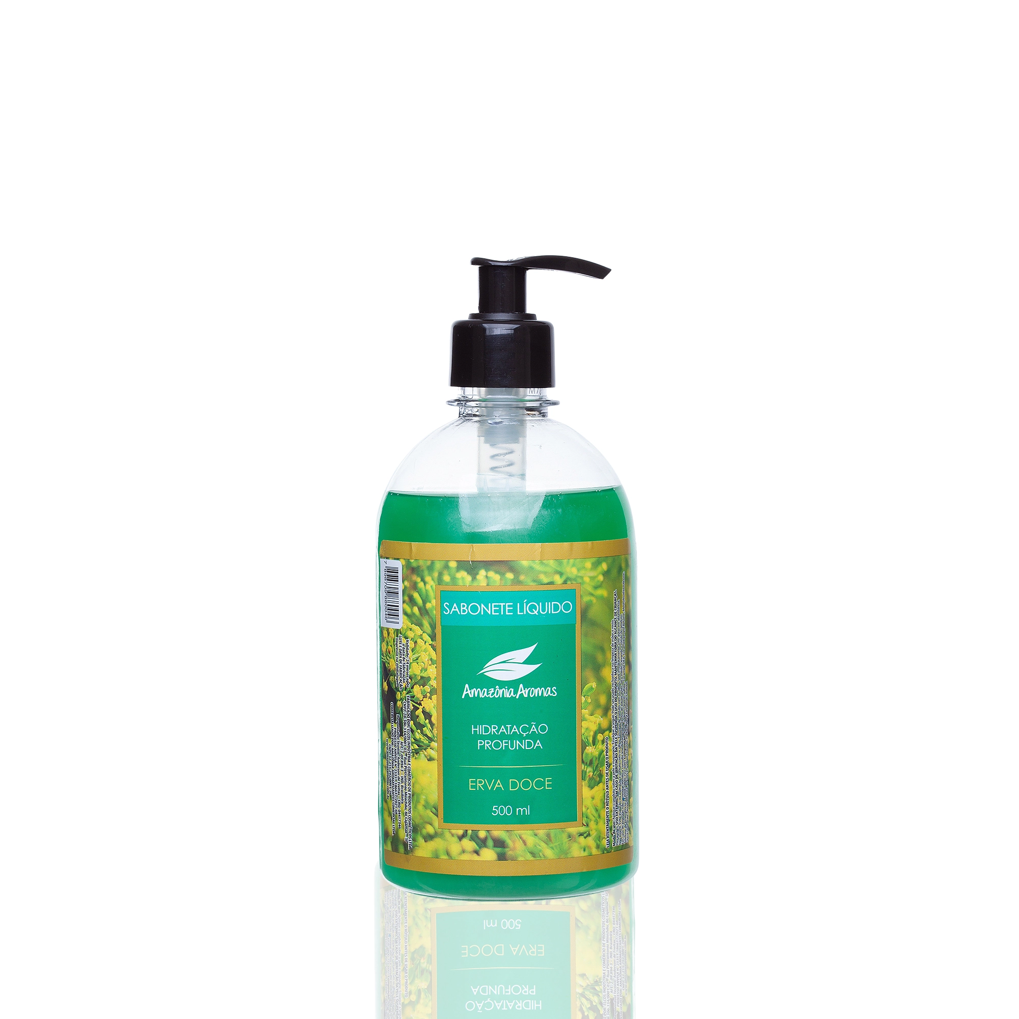 Sabonete Amazonia Aromas 500ml Erva Doce Ref.853
