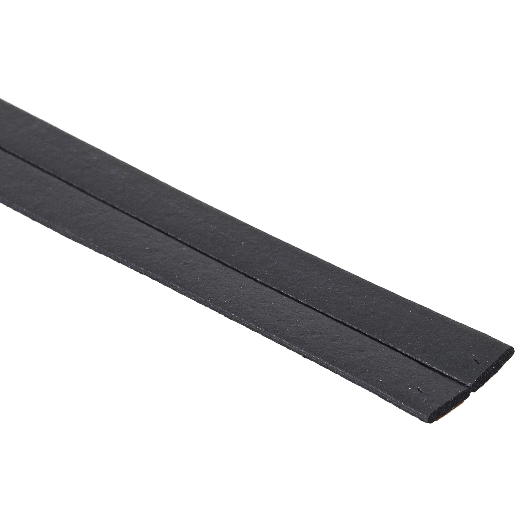 Veda Fresta Adesivo "Reto" Preto 600cm para Vão de 2mm Comfort Door