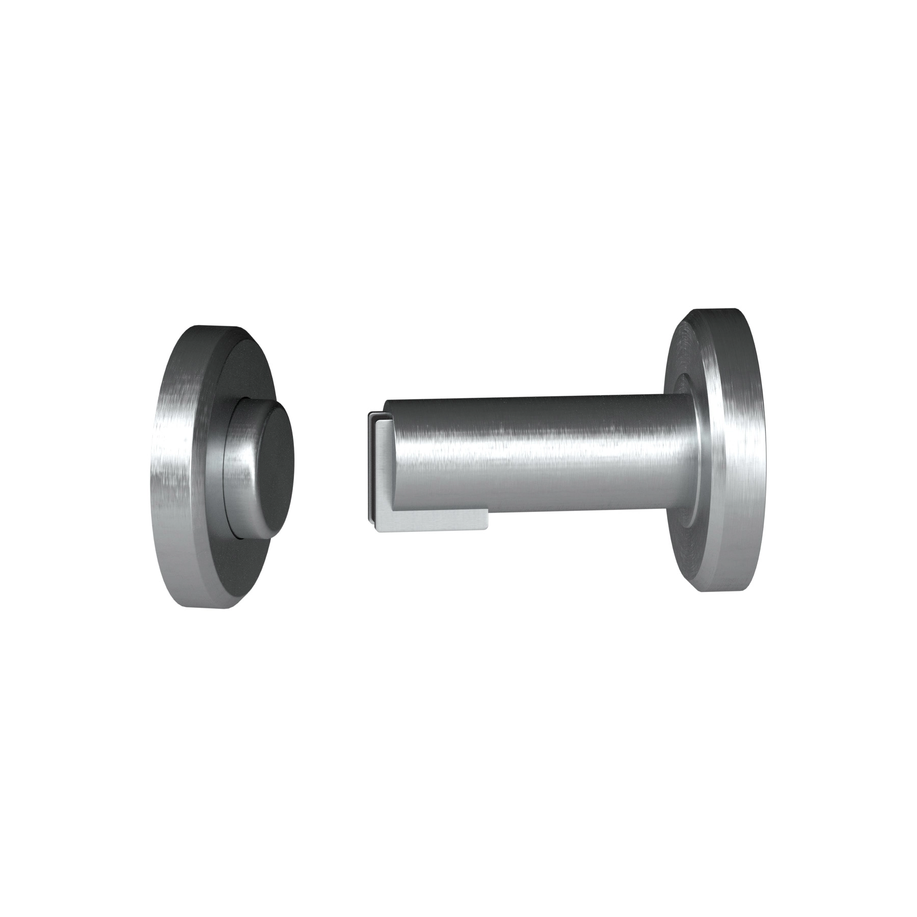 Predendor para Portas Magnético de Parafusar Metal Escovado Dual Comfortdoor