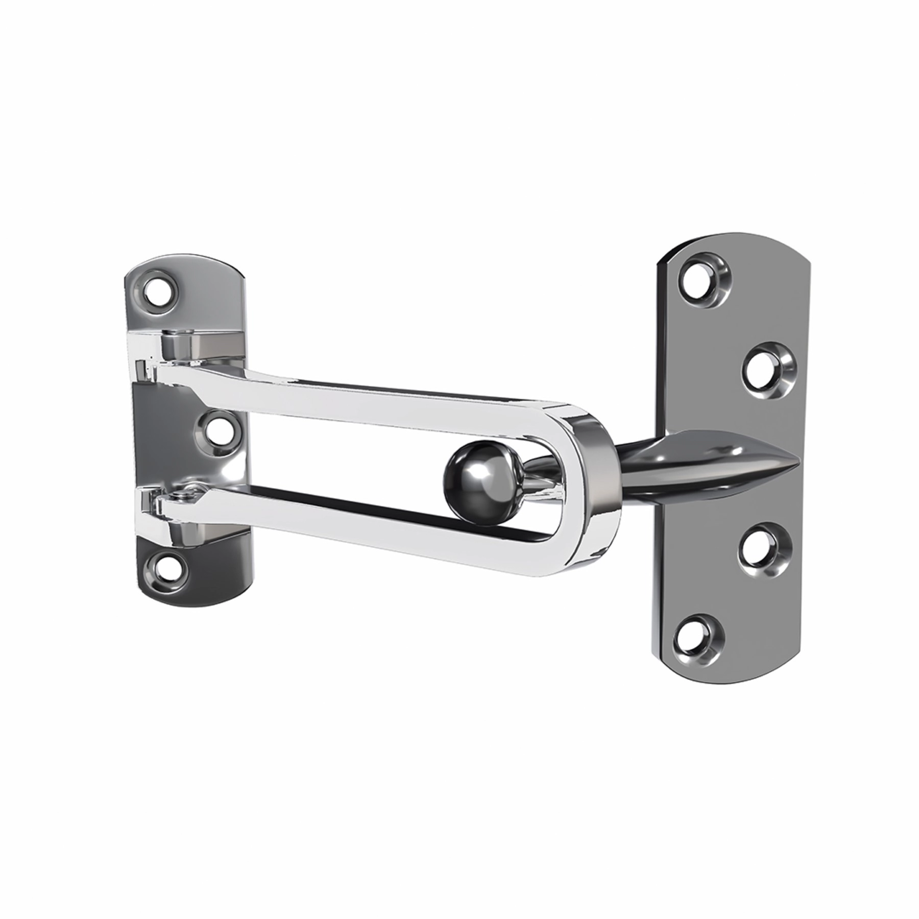 Fecho de Porta Trifor Cromado Prata Confortdoor