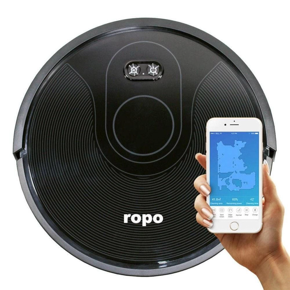 Aspirador Robô Glass3 Ropo 4 Em 1 Bivolt
