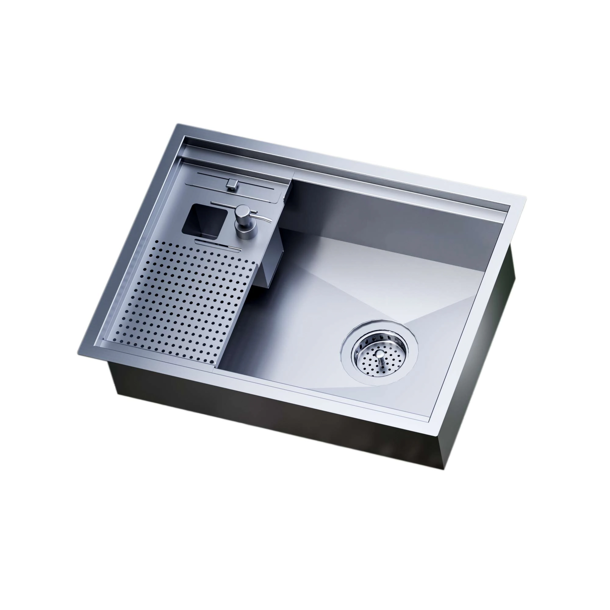 Cuba Para Cozinha Inox Gourmet 50 VXT - LudRio