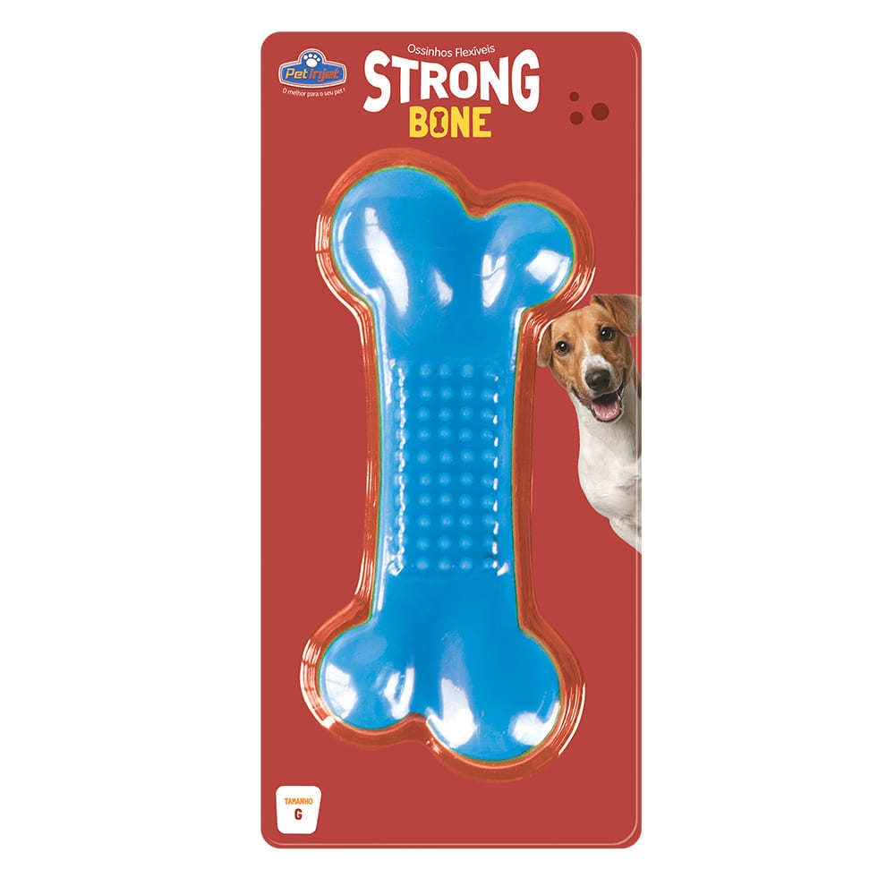 Osso Strong Bone Pet Injet Grande Azul