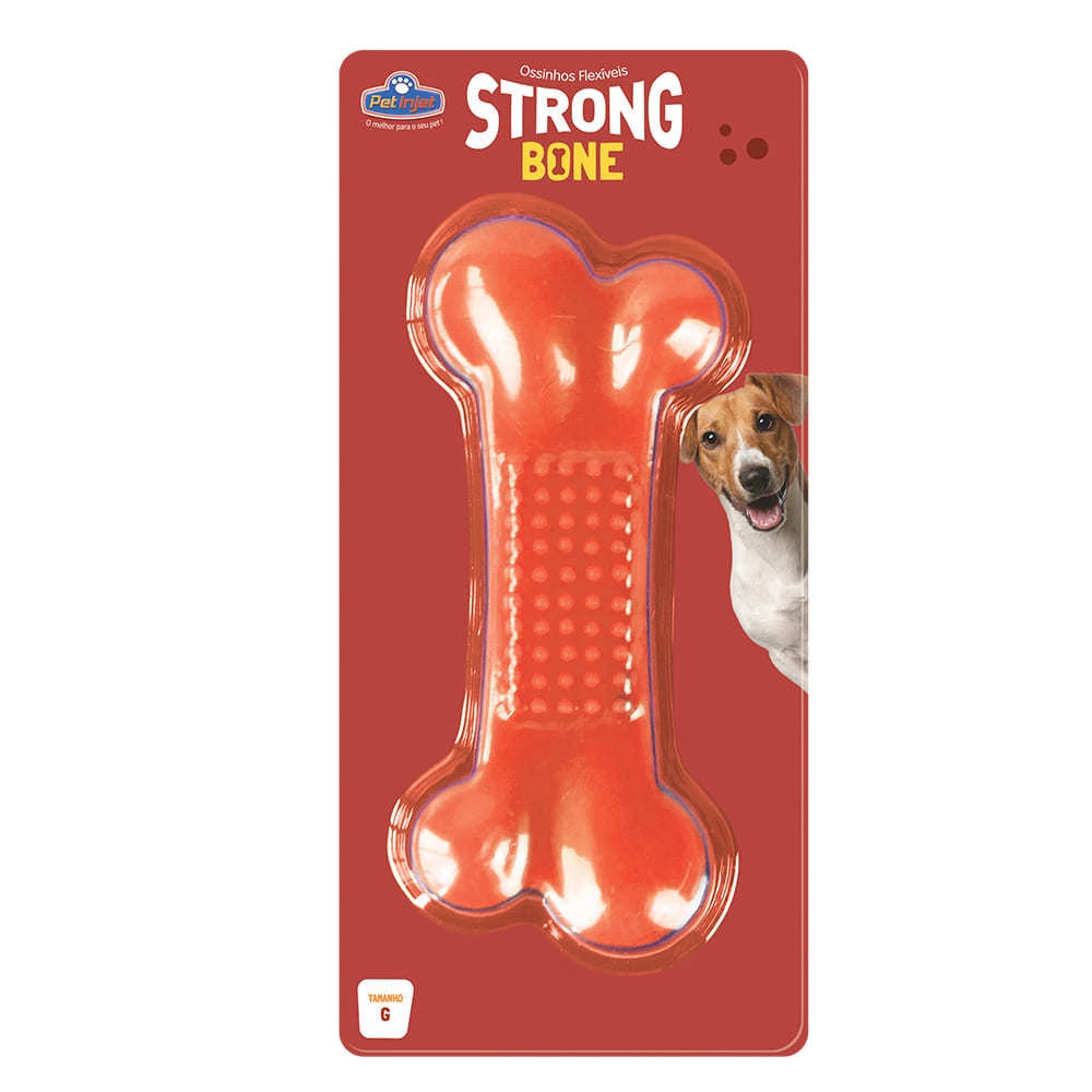Osso Strong Bone Pet Injet Grande Vermelho