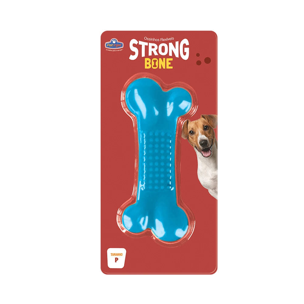 Osso Strong Bone Pet Injet Pequeno Azul