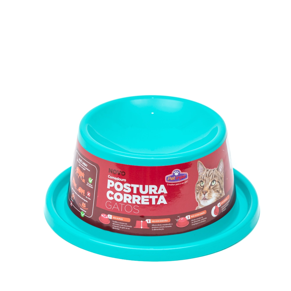 Comed Postura Corret Gato Design Tiffany