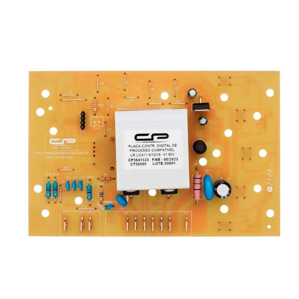 Placa Interface Compatível Lavadora Colomarq Lca11,5 Lca12 Lca15 Bivolt (v1)
