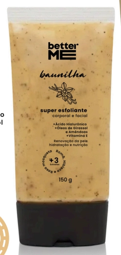 Super Esfoliante Baunilha Betterme