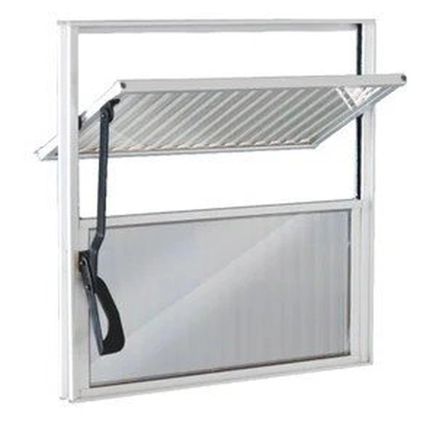 Janela De Aluminio Basculante 40x100cm Ecosul Esquadrisul Branco