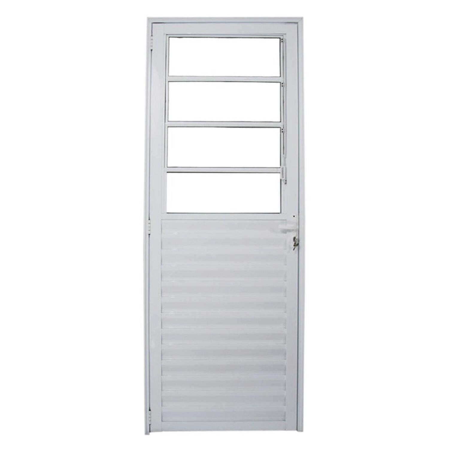 Porta Basculante Direita Vidro Mini Boreal 210x80cm Ecosul Esquadrisul