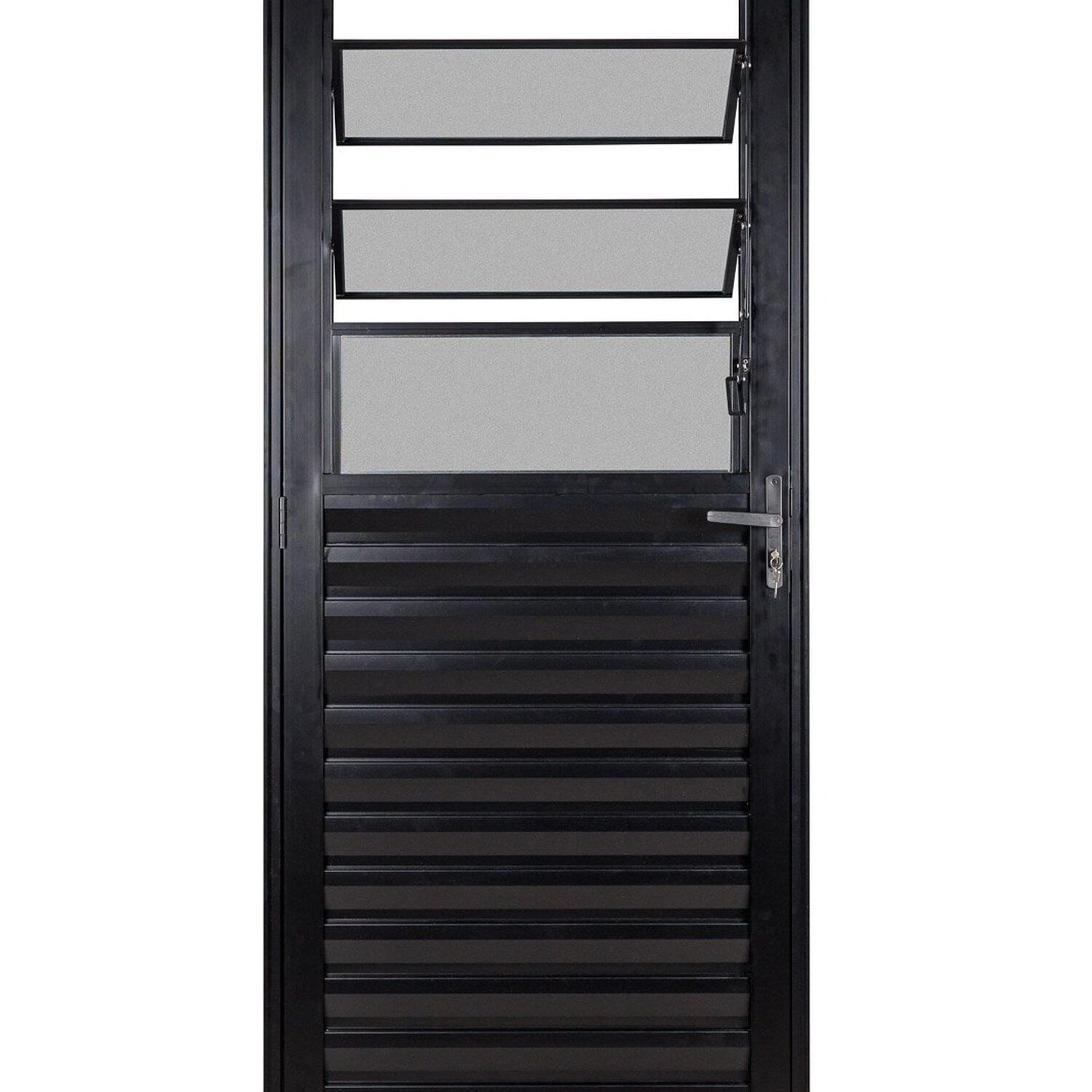 Porta Basculante Vidro Mini Boreal 210x90cm Ecosul Esquadrisul Abertura Esquerda