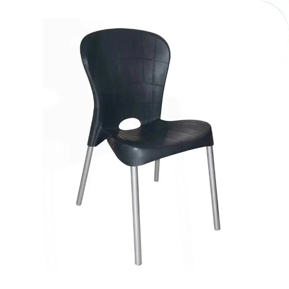 Cadeira Plast.pto Pe Aco Luxo Anta