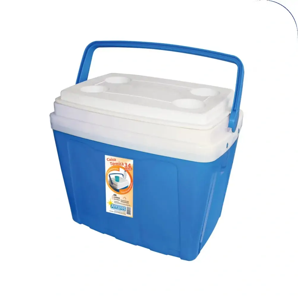 Caixa Termica 34 Lt Cores